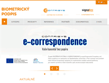 Tablet Screenshot of contrisys.com